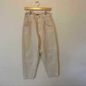 Frank & Oak Linda Balloon Fit High Waisted Jeans